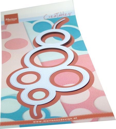 Marianne D Creatable Layout cirkels by Marleen LR0839 84x215mm (12-23)