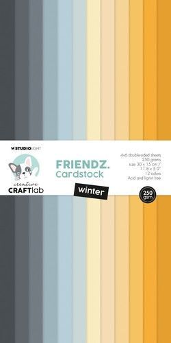 Studio Light Paper pad Friendz nr.121 CCL-FR-PP121 300x150mm (11-23)