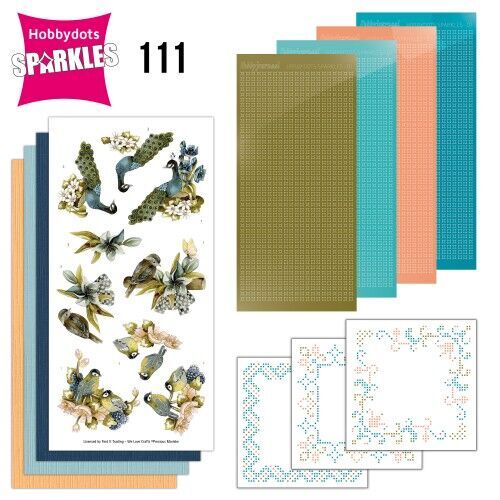Sparkles 111 - Precious Marieke - Blue Flowers