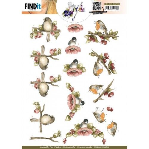 3D Cutting Sheets - Berries - Precious Marieke