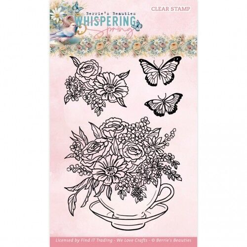 Clear Stamps - Berries Beauties - Whispering Spring - Tea