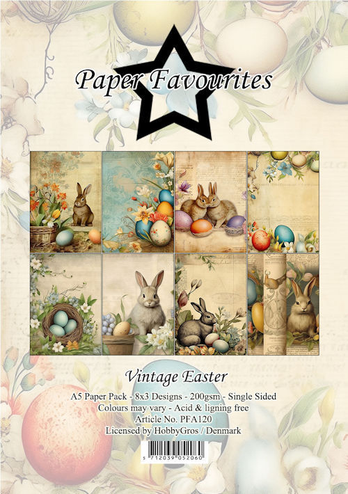 Paper Favourites A5 Vintage Easter
