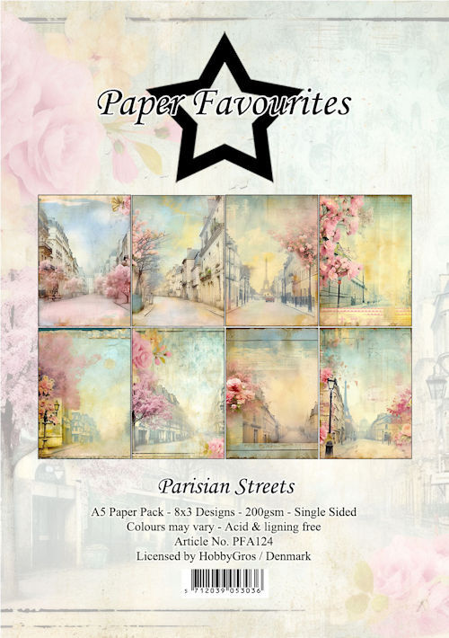 # Paper Favourites A5 Parisian Streets