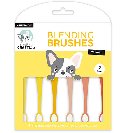 Blending brushes 2cm soft brush yellows Essentials nr.10