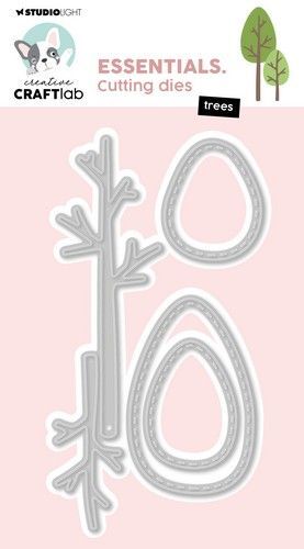 Studio Light Cutting Die Trees Essentials nr.778 CCL-ES-CD778 137x115x1mm (02-24)