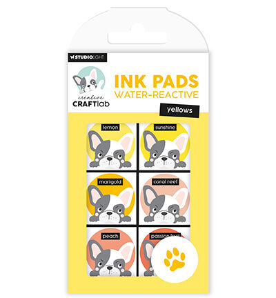 Ink Pads Water-reactive yellows Essentials nr.21
