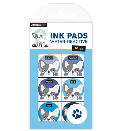 Ink Pads Water-reactive blues Essentials nr.23