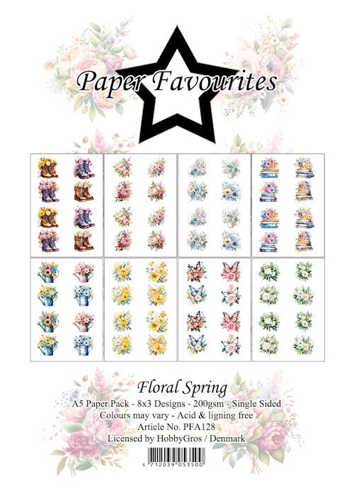 #4 Paper Favourites A5 Floral Spring