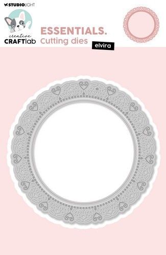 Studio Light Cutting Die Elvira Essentials nr.802 CCL-ES-CD802 117x117x1mm (03-24)