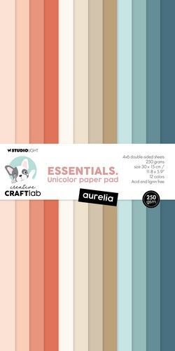 Studio Light Unicolor paper pad Aurelia 250gsm Essent. nr.151 CCL-ES-UPP151 300x150x9mm (03-24)
