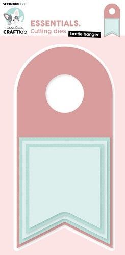 Studio Light Cutting Die Bottle hanger Essentials nr.817 CCL-ES-CD817 212x102mm (04-24)