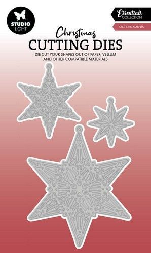 Studio Light Cutting Dies Star ornaments Essentials nr.850 SL-ES-CD850 89x144mm (06-24)