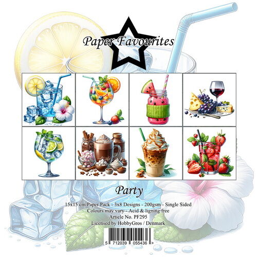 Paper Favourites 15x15 cm Party