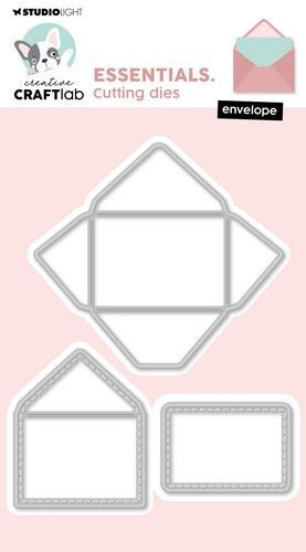 Studio Light Cutting Die Envelope Essentials nr.854 CCL-ES-CD854 116x89mm (06-24)