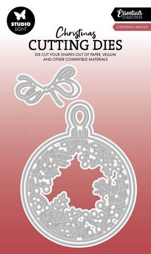 Studio Light Cutting Dies Christmas hanger Essentials nr.870 SL-ES-CD870 92x139x1mm (07-24)