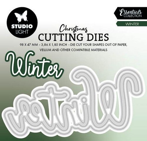 Studio Light Cutting Dies Winter Essentials nr.865 SL-ES-CD865 98x47x1mm (07-24)