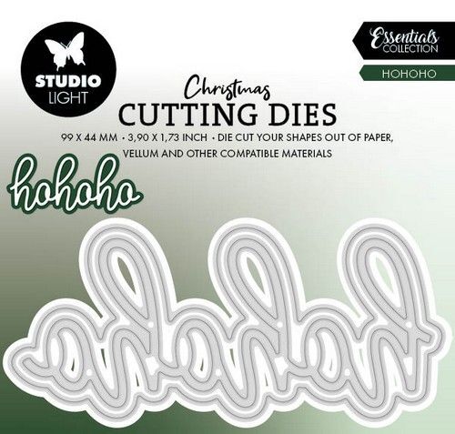Studio Light Cutting Dies hohoho Essentials nr.864 SL-ES-CD864 99x44x1mm (07-24)