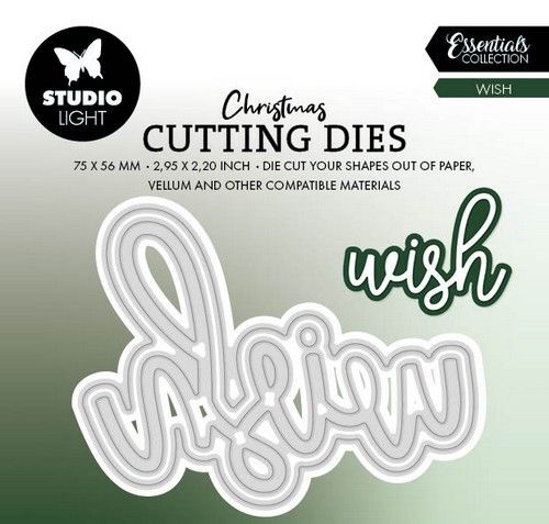 Studio Light Cutting Dies Wish Essentials nr.863 SL-ES-CD863 75x56x1mm (07-24)
