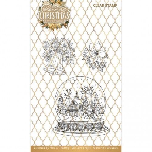 Clear Stamps - Berries Beauties -Glowing Christmas - Globe