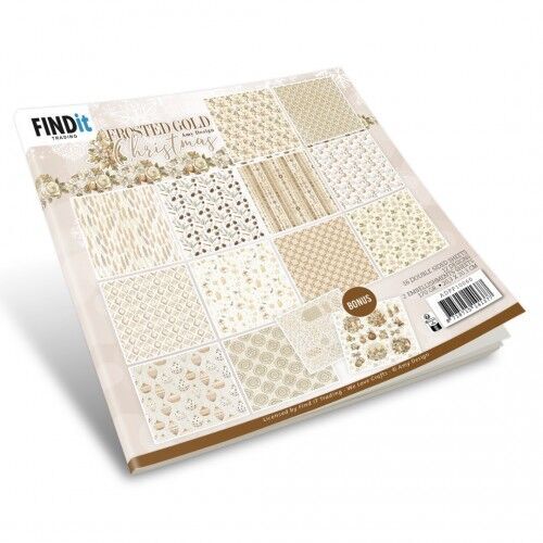 Paperpack - Amy Design - Frosted Gold Christmas - Design