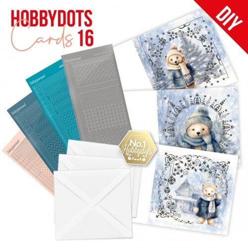 Dot and Do Cards 16 - Berries Beauties - Navy Winter