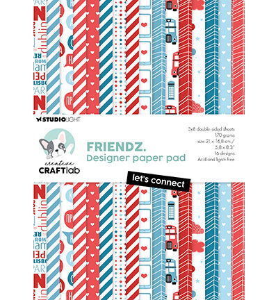 Paper Pad Let's Connect Friendz nr.263
