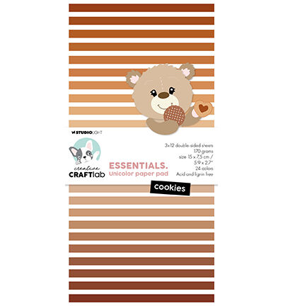 Unicolor Paper Pad Cookies Essentials nr.291
