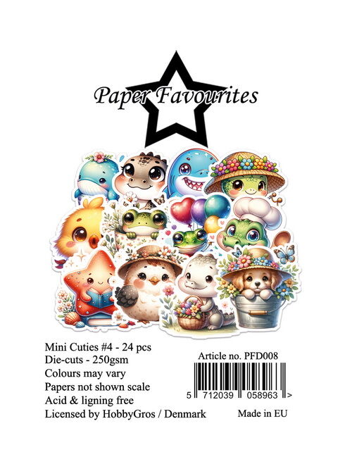 Paper Favourites Die-Cuts Mini Cuties 4