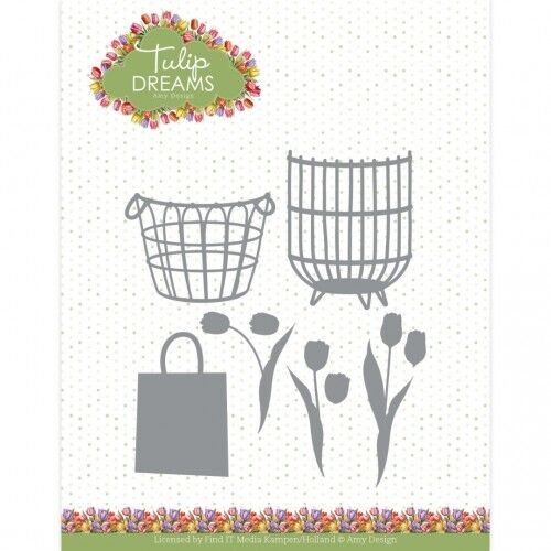 Dies - Amy Design - Tulip Dreams - Tulip Basket