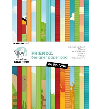 Paper Pad On the Farm Friendz nr.308