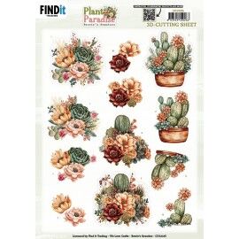 3D Cutting Sheet - Berries Beauties - Plant Paradise - Cactus Harmony