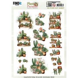 3D Push out Sheet - Berries Beauties - Plant Paradise - Greenhouse Shelves