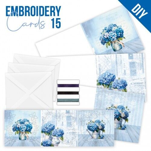 Stitch and Do Cards 15 - Berries Beauties - Blue Meadow