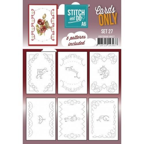 Stitch and Do - Cards Only A6 - Set 27