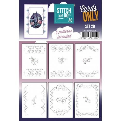 Stitch and Do - Cards Only A6 - Set 28