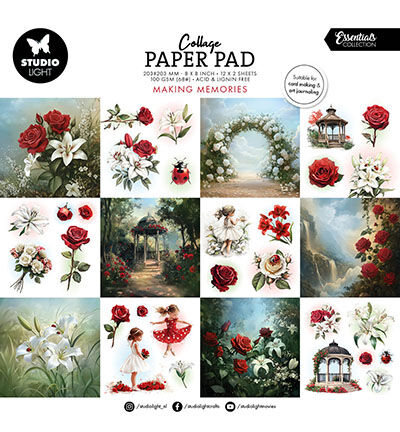 Collage Paper Pad Making Memories Essentials nr.378