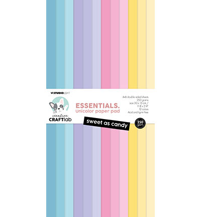 Unicolor Paper Pad Sweet as candy Essentials nr.357
