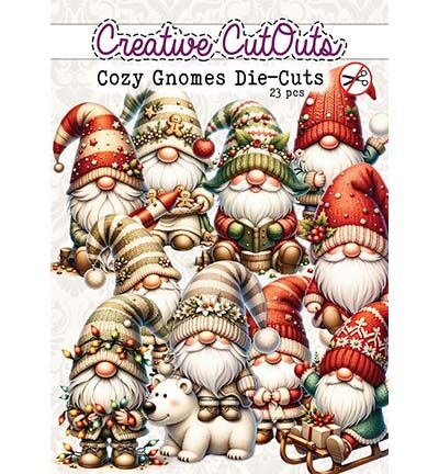 Cozy Gnomes 23 stuks