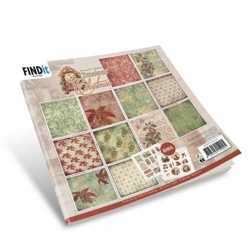 Paperpack - Berries Beauties - Timeless Christmas 20 x 20 cm