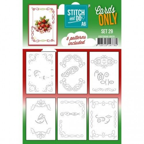 Stitch and Do - Cards Only A6 - Set 29