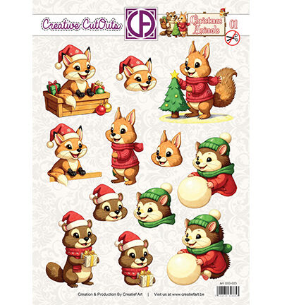 Christmas Animals 01