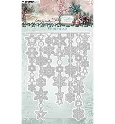 Winter curtain Christmas Blush nr. 1062