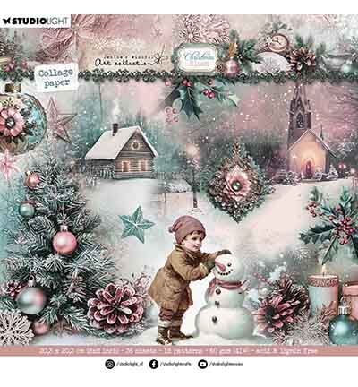 Backgrounds & Elements Christmas Blush nr. 391