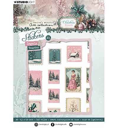 Zegels & Teksten Christmas Blush nr. 53