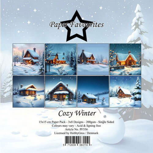Paper Favourites 15x15 cm Cozy Winter