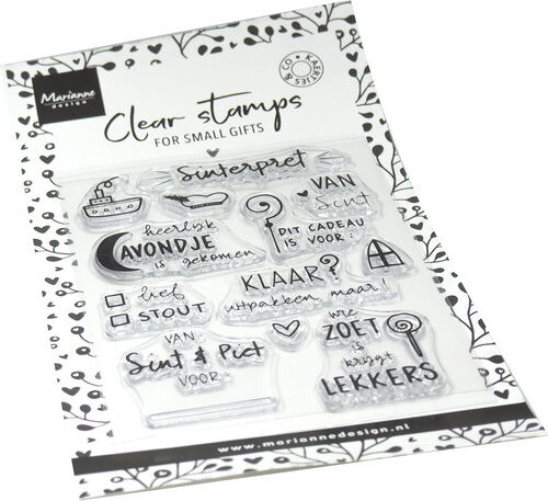 # Clear Stamp Kaertjes en Co - Sinterklaas