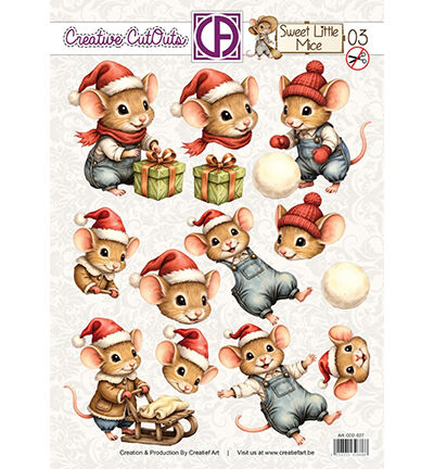 Sweet Little Mice Christmas 03