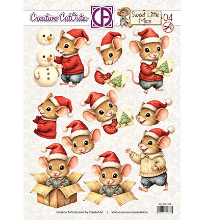 Sweet Little Mice Christmas 04