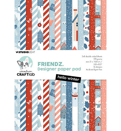 Paper Pad Hello Winter Friendz nr.305