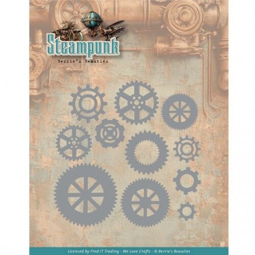 Dies - Berries Beauties - Steampunk - Steampunk Gears